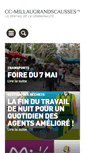Mobile Screenshot of cc-millaugrandscausses.fr
